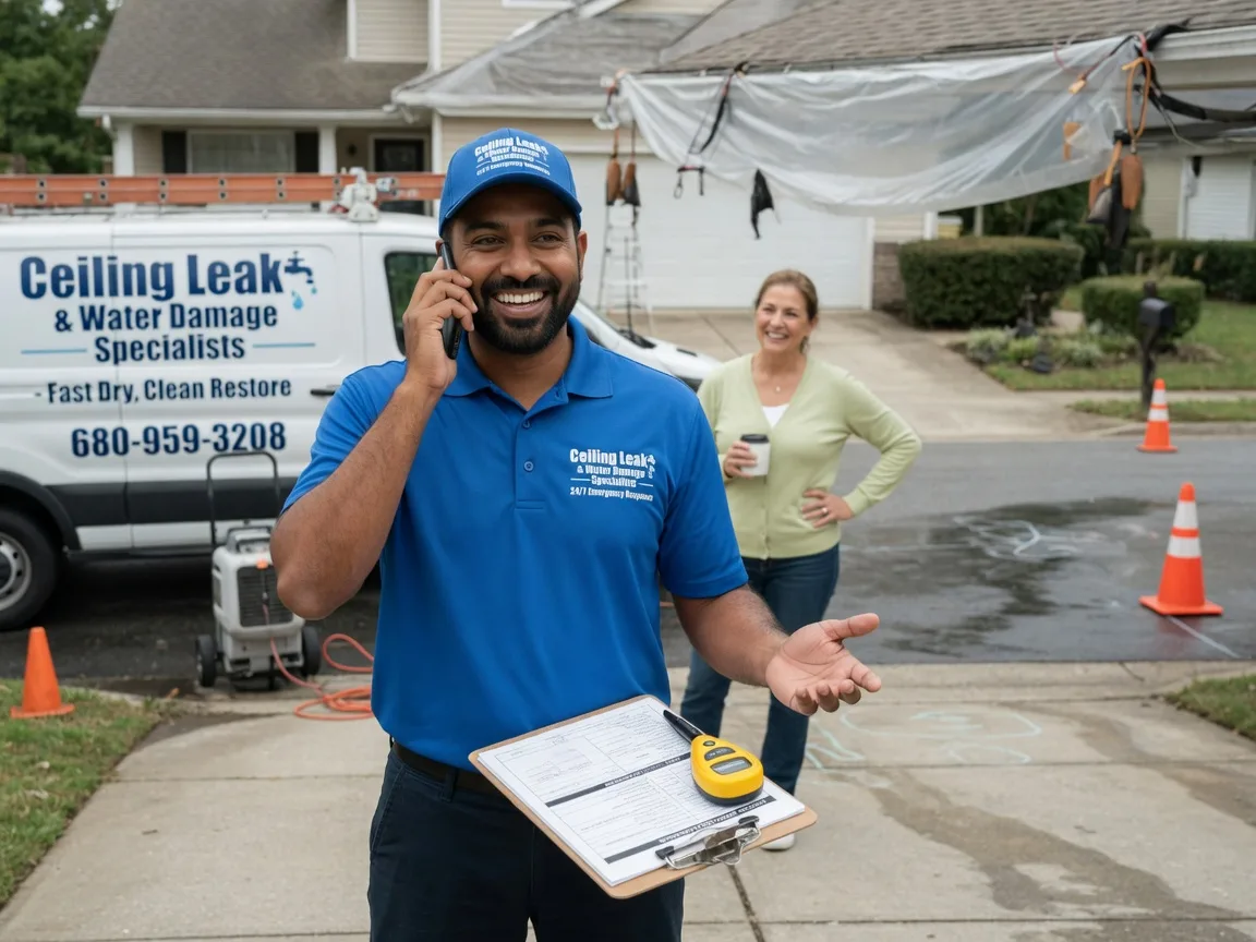 Ceiling Leak Cleanup Wallins Creek, KY FAQs